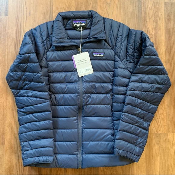 BNWT Patagonia Women's Down Sweater - Size XS - Navy - Jacket Outerwear Outdoor - Picture 3 of 16